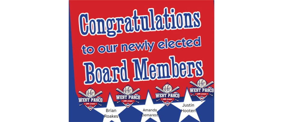 Congratulations to 3 new WPLL Board of Directors