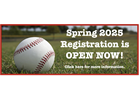 2025 Spring Registration Opens